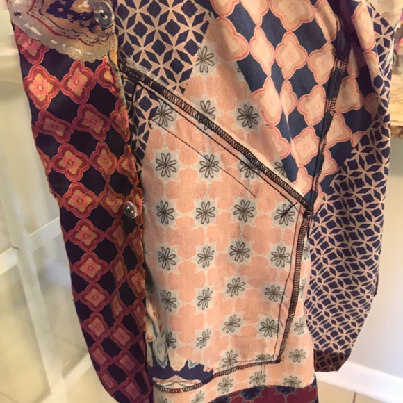 House of Harlow x revolve patchwork top - Picture 11 of 15